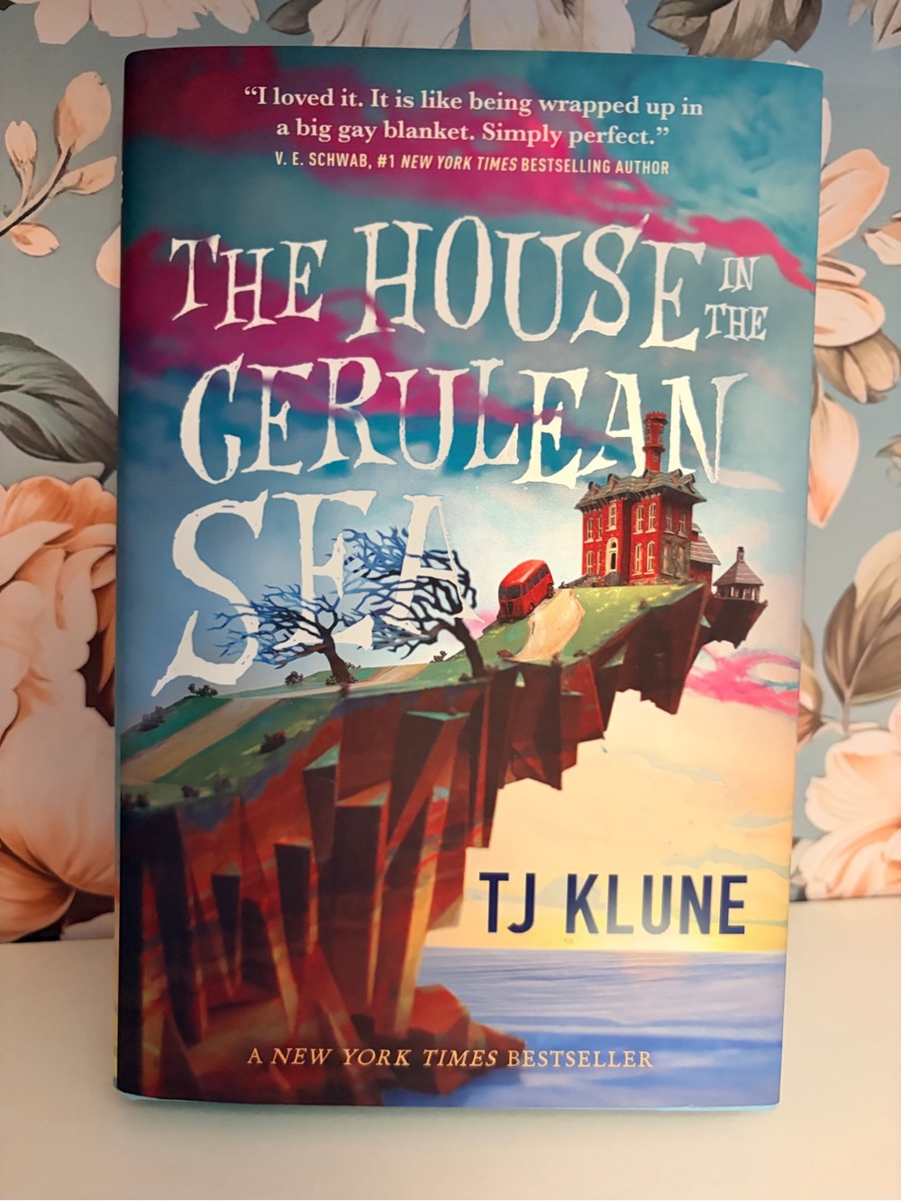 The House in the Cerulean Sea TJ Klune Hardcover Turquoise Sprayed Edges NEW